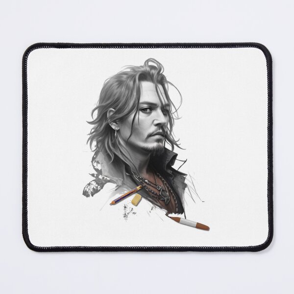 Item preview, Johnny Depp in Sketch designed and sold by NickTaroDesign.