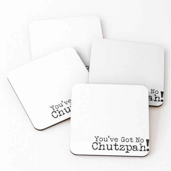 Item preview, You've got no Chutzpah!, Mike Wozniak Taskmaster quote designed and sold by Inky-Spiration.