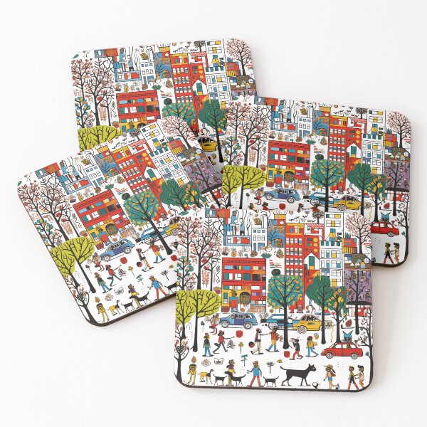 Item preview, Urban Jungle Vibes Tee: Nature Meets City Streets designed and sold by Moisky Patterns.
