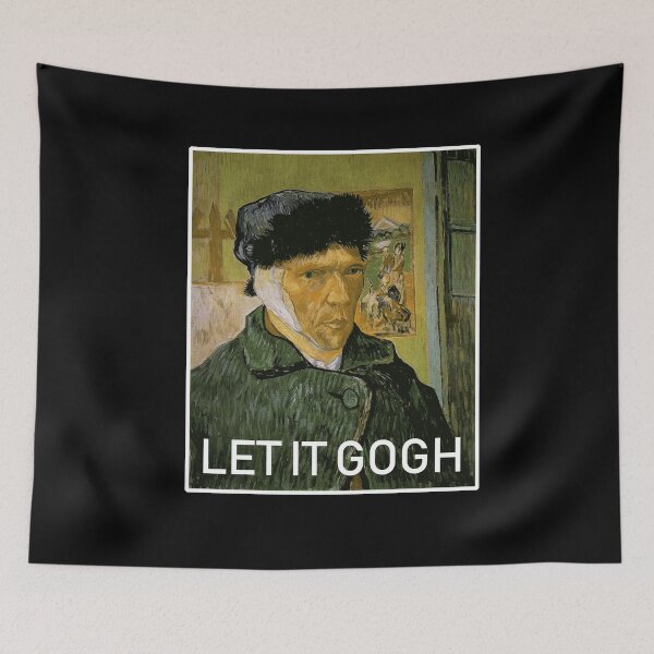 Item preview, Let It Gogh Vincent Van Gogh designed and sold by Flying Jake.