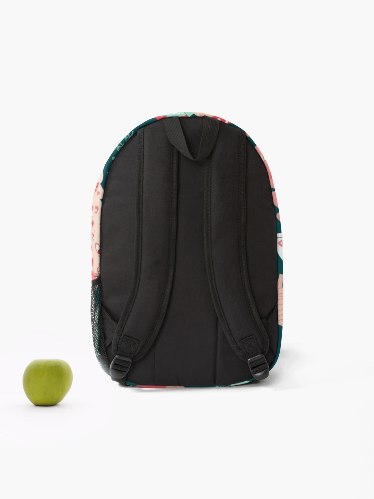 Thumbnail 2 of 3, Backpack, Christmas pattern designed and sold by Riverside-Moon.
