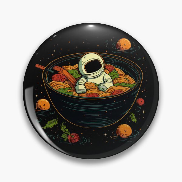 Item preview, Astronaut Eats Ramen Anime Space Gifts Funny Space Ramen  designed and sold by rynnzz.