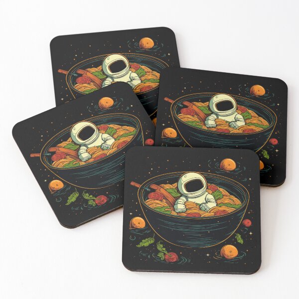 Item preview, Astronaut Eats Ramen Anime Space Gifts Funny Space Ramen  designed and sold by rynnzz.