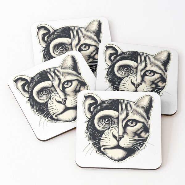 Item preview, Half Monkey, Half Cat designed and sold by HAKAN YILDIRIM.