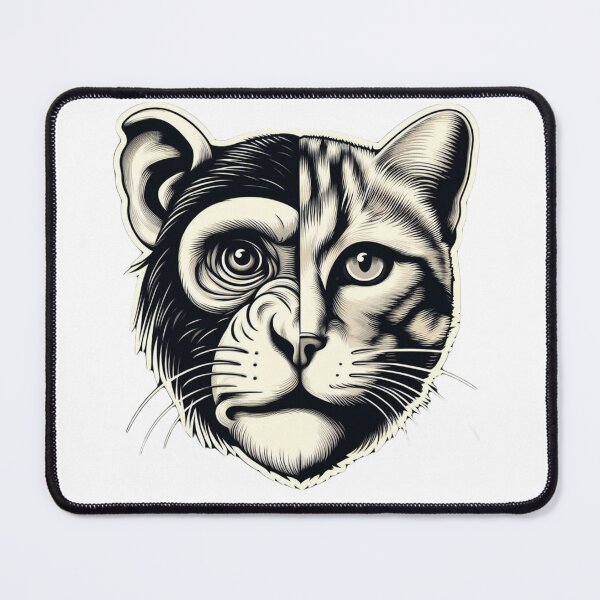 Item preview, Half Monkey, Half Cat designed and sold by HAKAN YILDIRIM.