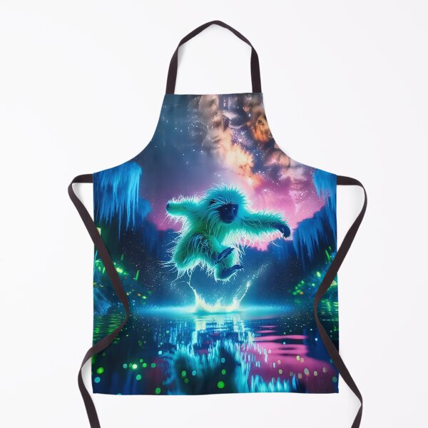 Item preview, Blacklight Style Furry Monkey Luminous Leap designed and sold by Matt's Artificial Nature.