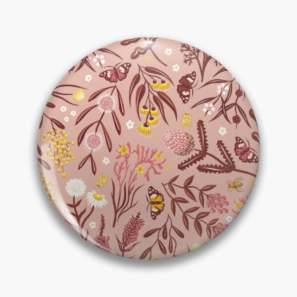 Item preview, Australian Wildflower | Pink Clay designed and sold by makemerriness.
