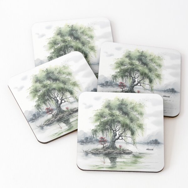 Item preview, Symphony of Leaves: Discover the Harmony of Digital Trees in the World of Visual Art designed and sold by Artedig.