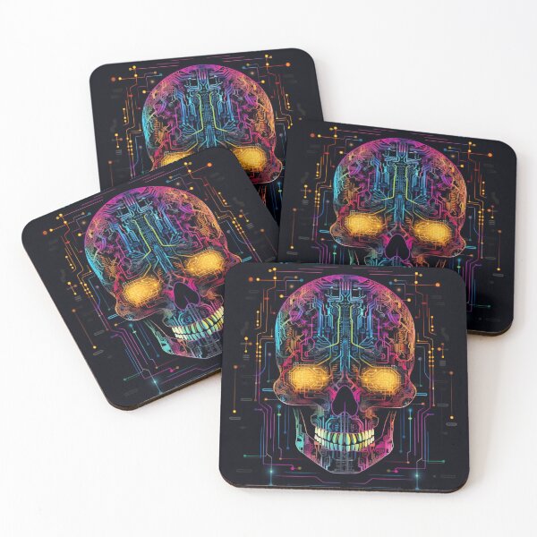 Item preview, Cyber Skull 2 designed and sold by EmeraldDaydream.