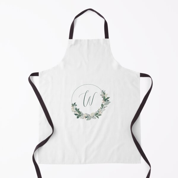 Item preview, Monogram Letter "W" Wreath designed and sold by LinesofLife.
