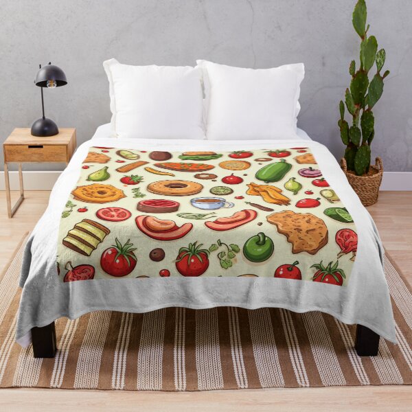Item preview, Tasty food pattern designed and sold by SmileshareShop.