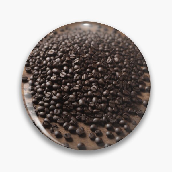 Item preview, Dark roasted coffee beans on wood designed and sold by Sadia  Jannat.