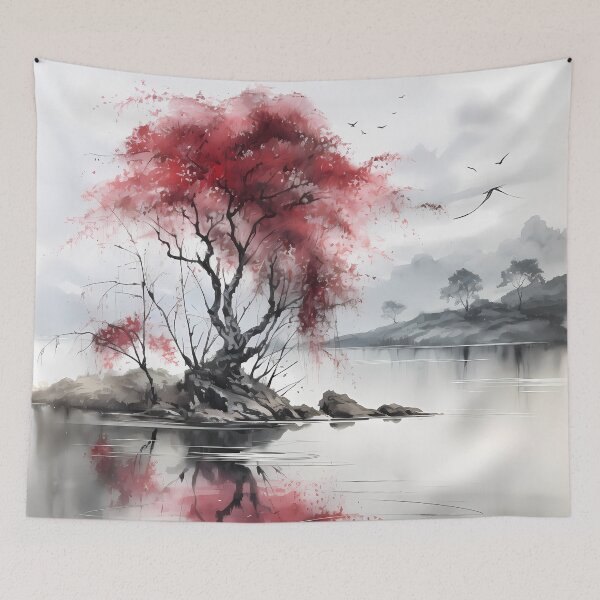 Item preview, The Magic of Nature in Binary Code: Digital Trees that Transform your Walls into a Virtual Forest designed and sold by Artedig.