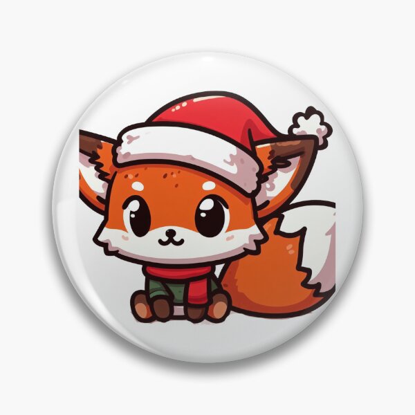 Item preview, fox santa designed and sold by Wxjtecki.