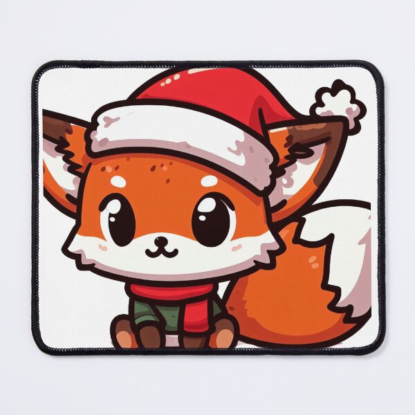 Item preview, fox santa designed and sold by Wxjtecki.