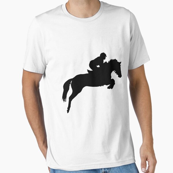 Item preview, Horse Jumper Design in Black designed and sold by jnmvinylstudio.