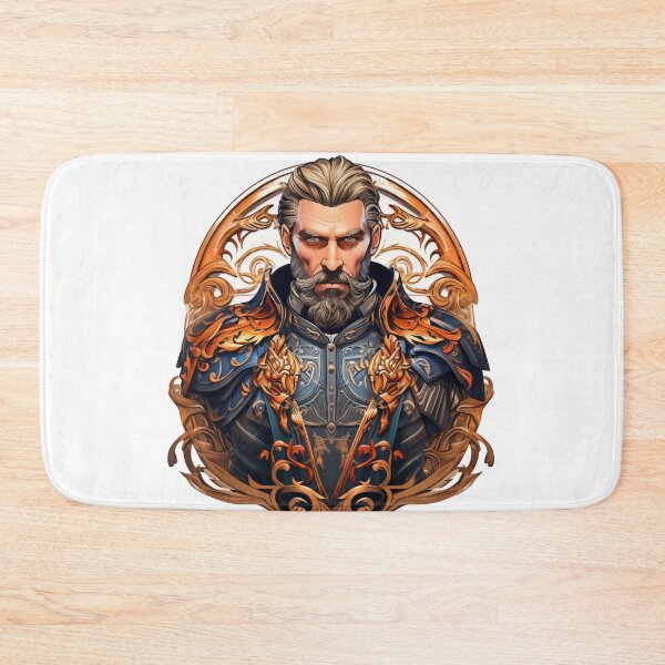 Item preview, Portrait of a medieval commander seeking Honor designed and sold by Trono-de-Metal.