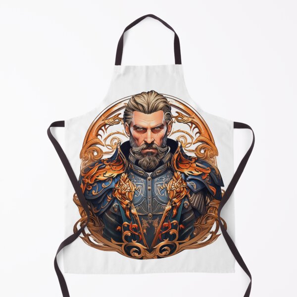 Item preview, Portrait of a medieval commander seeking Honor designed and sold by Trono-de-Metal.