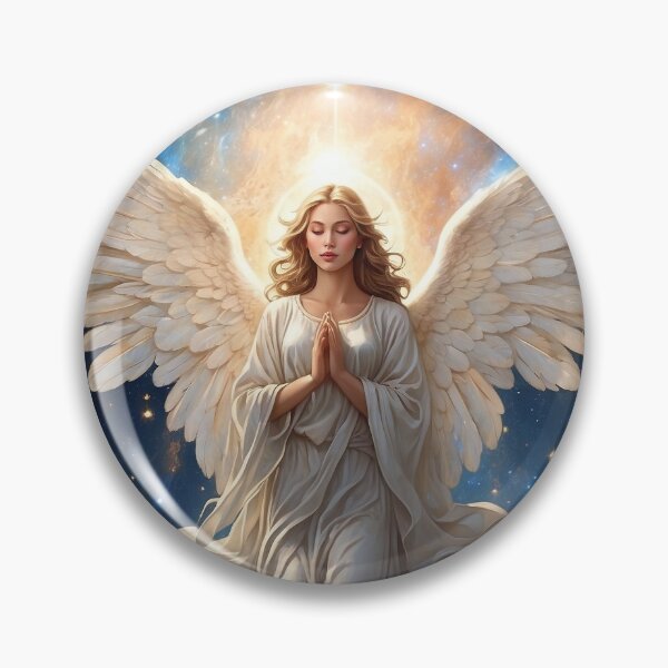 Item preview, Christianity- Christian Art of Beautiful Angel designed and sold by HeavenArtStudio.