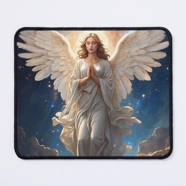 Item preview, Christianity- Christian Art of Beautiful Angel designed and sold by HeavenArtStudio.