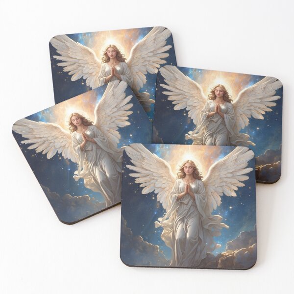 Item preview, Christianity- Christian Art of Beautiful Angel designed and sold by HeavenArtStudio.