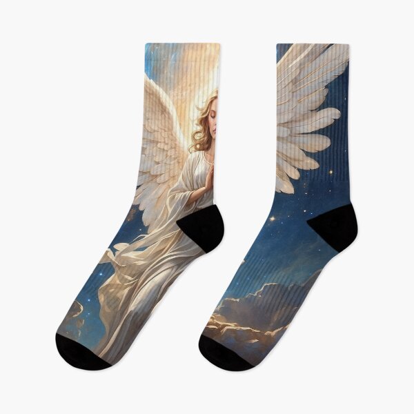 Item preview, Christianity- Christian Art of Beautiful Angel designed and sold by HeavenArtStudio.