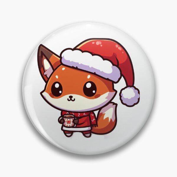 Item preview, fox santa designed and sold by Wxjtecki.