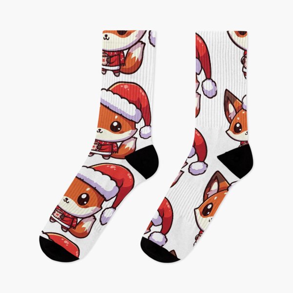 Item preview, fox santa designed and sold by Wxjtecki.