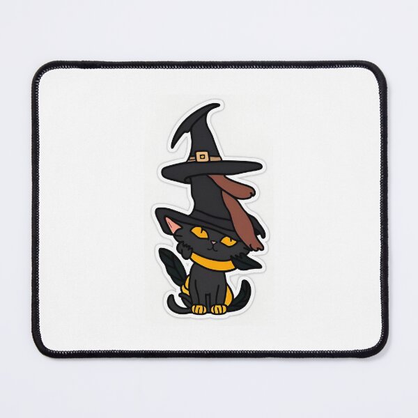 Item preview, A witch cat sticker designed and sold by Kenndall.