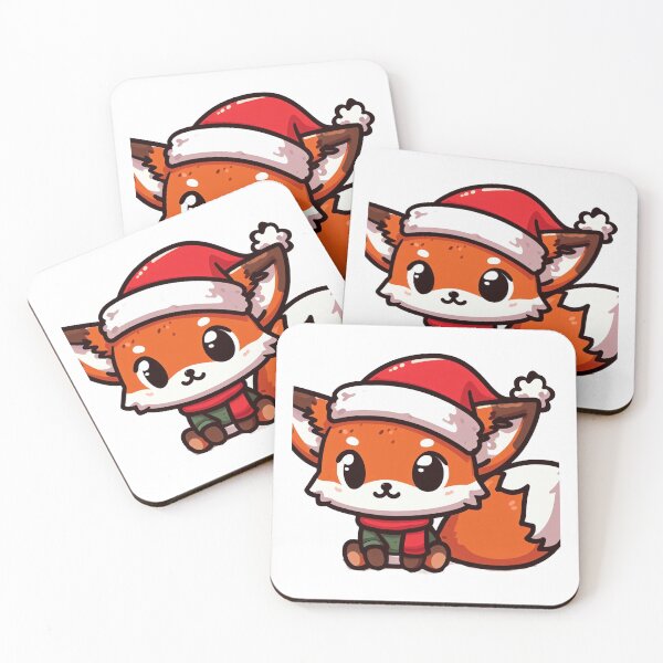 Item preview, fox santa designed and sold by Wxjtecki.