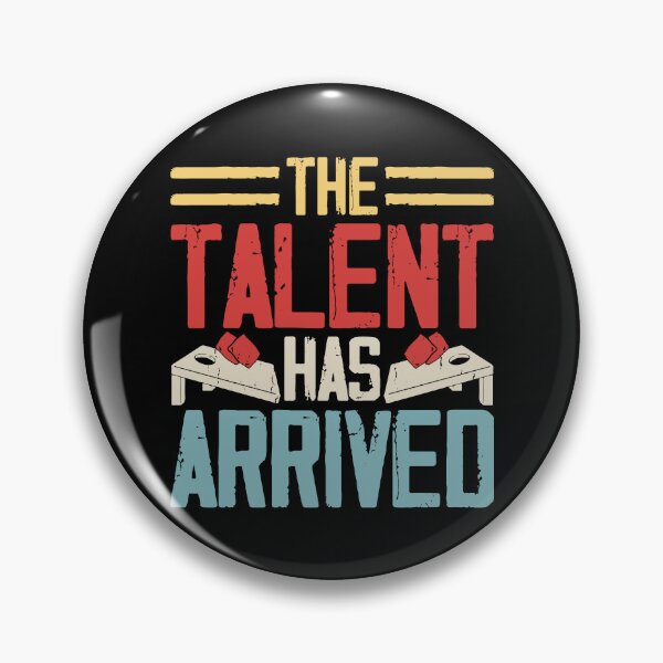 Item preview, The Talent Has Arrived Retro Design - Baggo Team Bean Bag Toss Game - Funny Cornhole Player Vintage designed and sold by naworas.