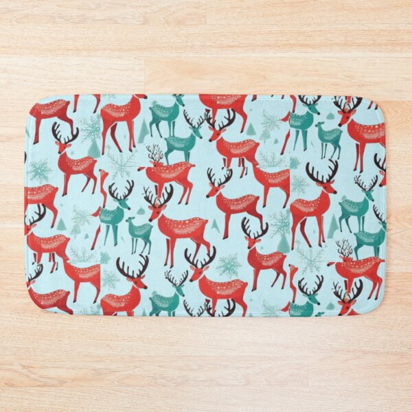 Item preview, Christmas greeting graphic with reindeer and Christmas elements designed and sold by JaroDesign2023.