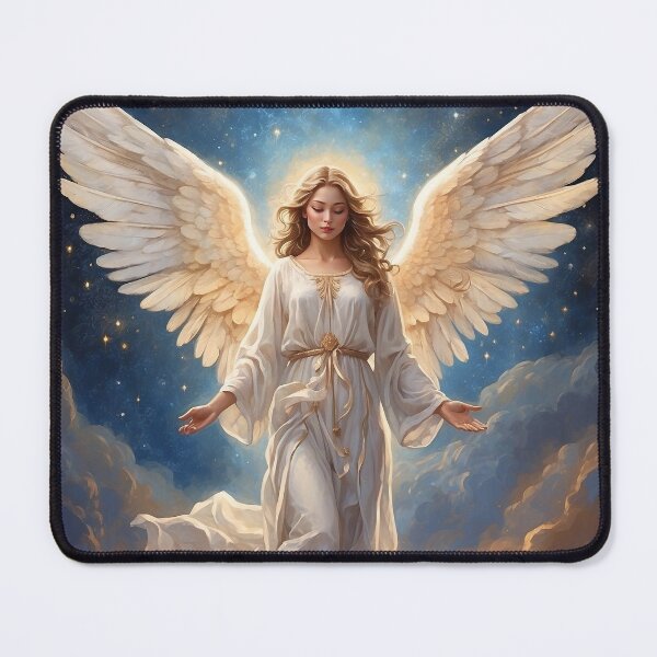Item preview, Christianity- Christian Art of Beautiful Angel designed and sold by HeavenArtStudio.