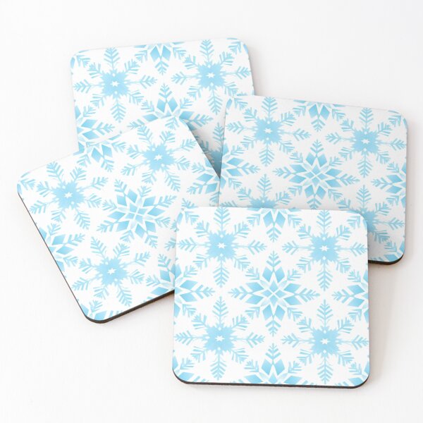 Item preview, Winter's Embrace: Seamless Pattern of Delicate Snowflakes designed and sold by holistech.