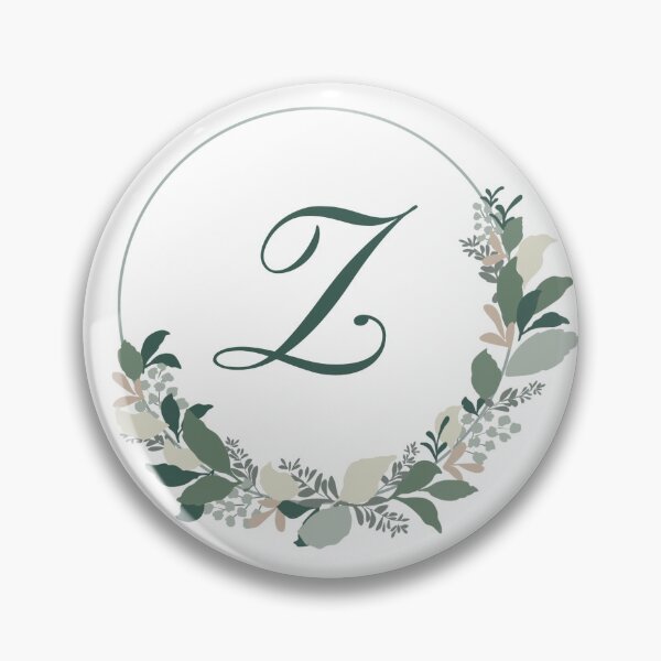 Item preview, Monogram Letter "Z" Wreath designed and sold by LinesofLife.