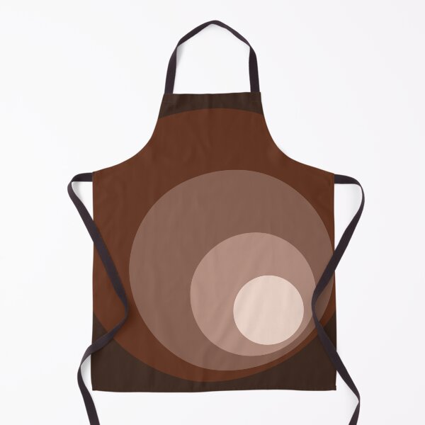 Item preview, Retro Circles Brown Rust Taupe Cream designed and sold by NataliePaskell.