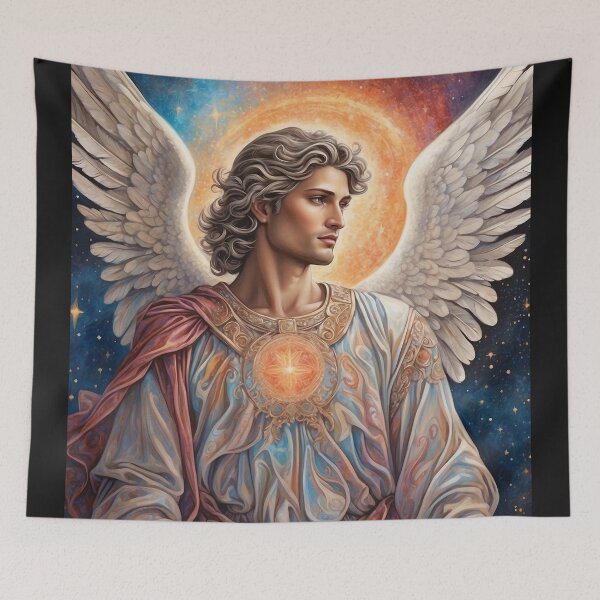 Item preview, Christianity- Christian Art of Beautiful Angel designed and sold by HeavenArtStudio.