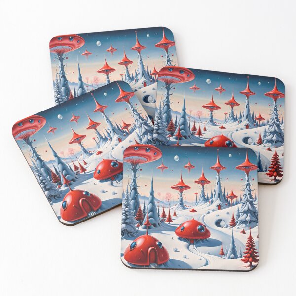Item preview, Christmas & Winter: Extraterrestrial Dreamscape designed and sold by ArtsyInventor.