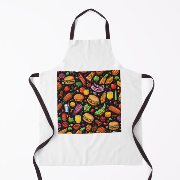 Item preview, Tasty organic food pattern designed and sold by SmileshareShop.