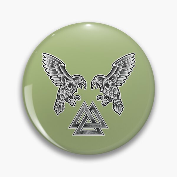 Item preview, Valknot and Odins ravens Hugin and Munin designed and sold by weilertsen.