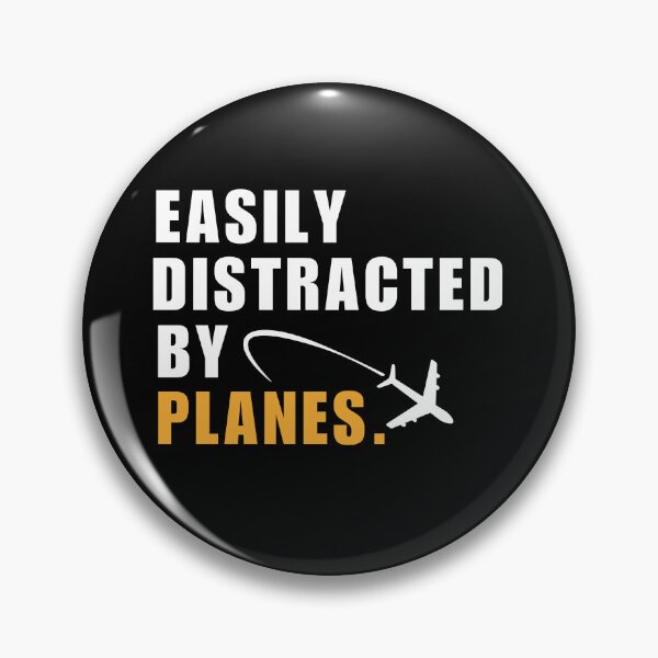 Item preview, Easily Distracted By Planes designed and sold by dooddles.