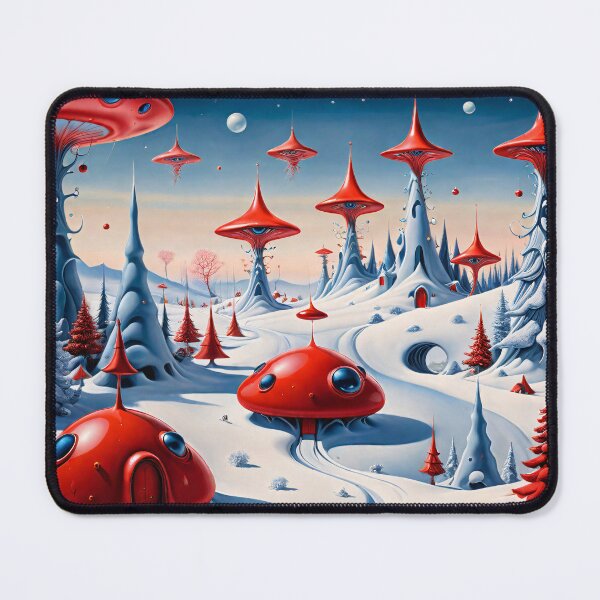 Item preview, Christmas & Winter: Extraterrestrial Dreamscape designed and sold by ArtsyInventor.
