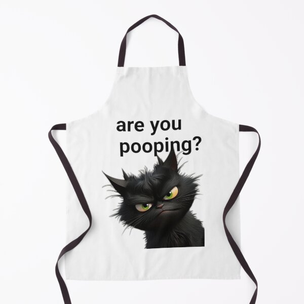 Item preview, Angus the Angry Cat Are You Pooping designed and sold by PetPanache.