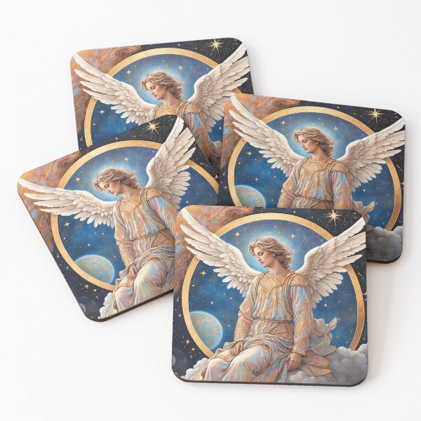 Item preview, Christianity- Christian Art of Beautiful Angel designed and sold by HeavenArtStudio.