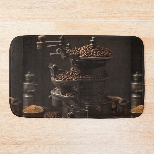 Item preview, Ground coffee in vintage grinder designed and sold by Sadia  Jannat.