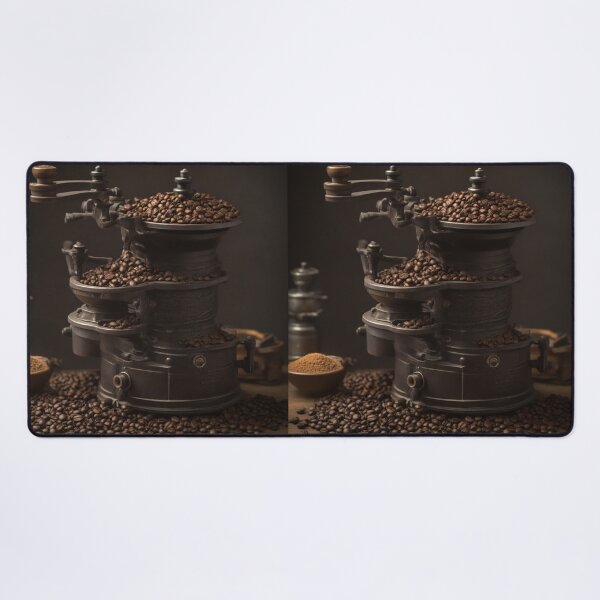 Item preview, Ground coffee in vintage grinder designed and sold by Sadia Jannat.