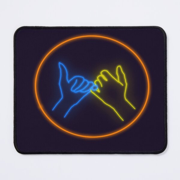 Item preview, Soul Mates, Soul Contract, Pinky Promise, Holding Hands, in Blue, Yellow and Orange designed and sold by RedKite-.