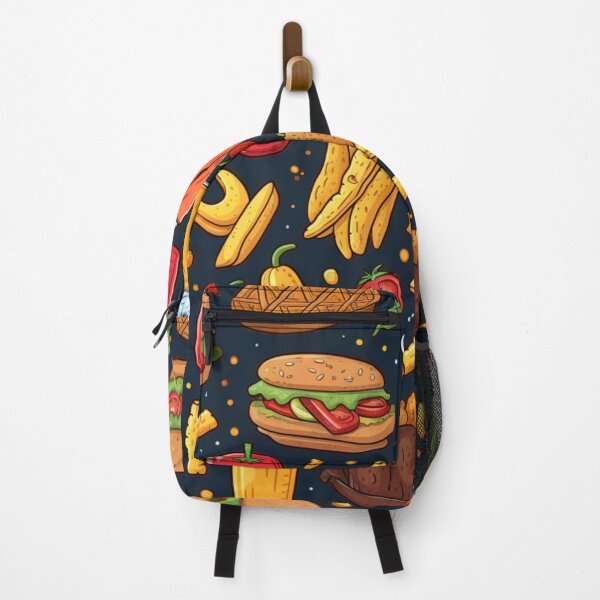 Item preview, Tasty fast food pattern designed and sold by SmileshareShop.
