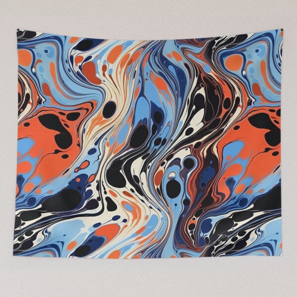 Aperçu de l'œuvre Marbled Pattern créée et vendue par SideSignal.