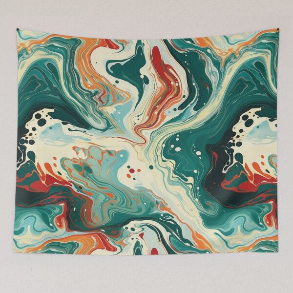 Aperçu de l'œuvre Marbled Pattern créée et vendue par SideSignal.